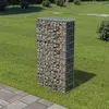 Image de Mur en gabion avec couvercles Acier galvanisé 50x20x100 cm