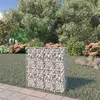 Image de Mur à gabion avec couvercles Acier galvanisé 80x20x100 cm