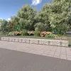 Image de Mur à gabion avec couvercles Acier galvanisé 900x50x50 cm
