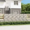 Image de Mur en gabion avec couvercles Acier galvanisé 300 x 50 x 100 cm