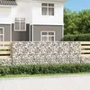 Image de Vidaxl Mur Gabion Avec Couvercles, Acier Galvanisé, 300X50X100 Cm