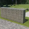 Image de Mur en gabion avec couvercles Acier galvanisé 300 x 50 x 150 cm