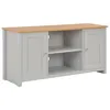 Image de vidaXL Meuble TV Gris 120 x 39 x 58 cm