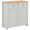 Image de Buffet Gris 79x35x81 cm