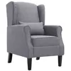 Image de Fauteuil gris foncé tissu