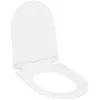 Image de vidaXL Toiletbril soft-close met quick-release ontwerp wit145017