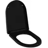 Image de vidaXL Abattant WC à Fermeture en Douceur Siège de Toilette Cuvette Lunette de Toilette Salle de Bains Maison Restaurant 145023