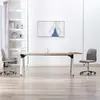Image de Chaises à manger lot de 2 gris clair tissu