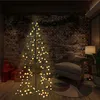 Image de vidaXL Arbre de Noël Cône 160 LED d'Intérieur Extérieur Lumière Décoration de Noël Ornement de Noël Guirlande Lumineuse de Noël Maison 78x120 cm