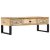 Image de Table basse 110x50x38 cm bois de manguier massif