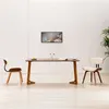 Image de Lot de 2 chaise vidaxl en bois pliable H. 78 cm interieur beige