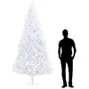 Image de Sapin de Noël artificiel 300 cm Blanc