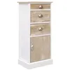 Image de Armoire latérale 38x28x86 cm Bois de Paulownia