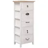 Image de Armoire latérale 35x25x87 cm Bois de Paulownia
