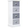 Image de Armoire latérale 35x30x90 cm Bois de Paulownia