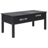 Image de Table basse Noir 100x50x45 cm Bois