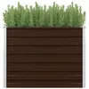 Image de vidaXL Jardinière Surélevée Pot à Fleurs Cache-Pot Pot à Plante Bac à Plante Véranda Jardin Balcon Patio Terrasse Cour 45712