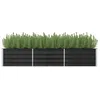 Image de Lit surélevé de jardin Anthracite 240x80x45 cm Acier galvanisé