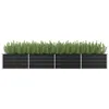 Image de Lit surélevé de jardin Anthracite 320x80x45 cm Acier galvanisé