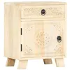 Image de vidaXL Table de chevet 40 x 30 x 50 cm Bois de manguier massif