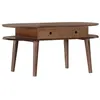 Image de vidaXL Table basse 100 x 50 x 46 cm Bois d'acacia solide