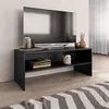 Image de Meuble TV Noir 100x40x40 cm Bois d'ingénierie