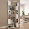 Image de Bibliothèque Séparateur de pièce Blanc Bois d ingénierie