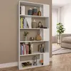 Image de Bibliothèque Séparateur de pièce Blanc Bois d ingénierie