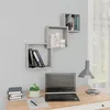 Image de vidaXL Wandschappen kubus 68x15x68 cm bewerkt hout betongrijs800274