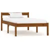 Image de vidaXL Bedframe massief grenenhout honingbruin 90x200 cm283208