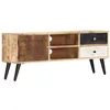 Image de Meuble TV 115x30x47 cm Bois massif de manguier