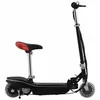 Image de Trottinette pour enfants avec selle et LED 120 W noir