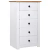 Image de Buffet Blanc 46x40x89 cm Pin Gamme Panama