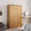 Image de Garde robe à 3 portes 118x50x171,5 cm Pin Assortiment Panama