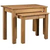 Image de vidaXL 2-delige Tafeltjesset Panama Range massief grenenhout282676