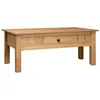Image de Table basse 100x60x45 cm Pin massif Assortiment Panama