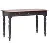 Image de vidaXL Bureau avec 3 Tiroirs, Table d'Ordinateur, Bureau d'Écriture, Table d'Étude, Bureau d'Ordinateur, 117x57x75 cm Bois d'Acajou Massif 283907