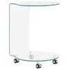 Image de vidaXL Salontafel 45x40x58 cm gehard glas284725