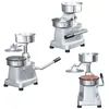 Image de vidaXL Hamburgerpersmachine met 500 scheidingsbladen 10 cm aluminium50995