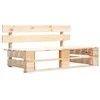 Image de Banc palette de jardin bois