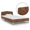 Image de vidaXL Bedframe kunstsuàde bruin 90x200 cm284936