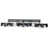 Image de Canapés de jardin palette 6 pcs noir bois