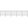 Image de vidaXL Tuinhek met speren bovenkant 8,5x1,5 m staal zwart277633