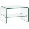 Image de Table basse Clair 50x45x33 cm Verre trempé
