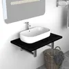 Image de Meuble de salle de bain Noir 60x40x16,3 cm
