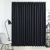 Image de Rideau occultant avec crochets Noir 290x245 cm