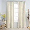 Image de vidaXL Gordijnen verduisterend 2 st met haken 140x245 cm fluweel cràme134518