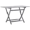 Image de Table de jardin pliable 120x70x75 cm Bois d acacia massif