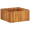 Image de vidaXL Lit surélevé de jardin 50x50x25 cm Bois massif d'acacia