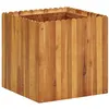 Image de Lit surélevé de jardin 50x50x50 cm Bois massif d acacia